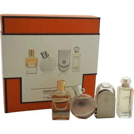 hermes perfume women set|hermes miniature perfume gift set.